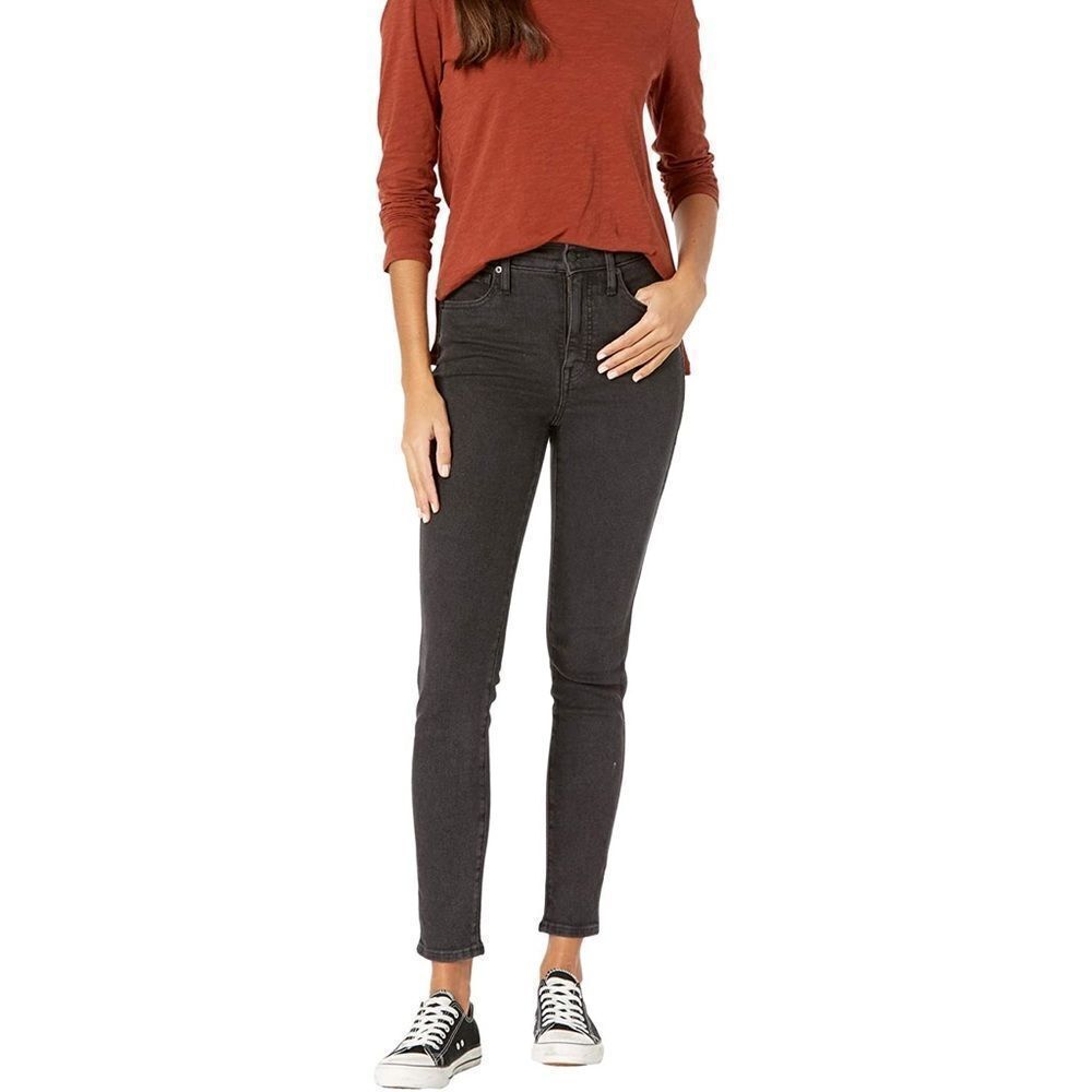 ✨ HP✨Madewell
10'' High-Rise Skinny Jeans in Starkey Wash✨